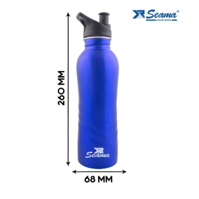 Vithra Stainless Steel Water Bottle 750ml, Set of 2