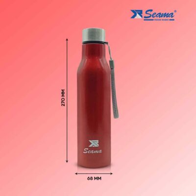 Chira Clr Stainless Steel Water Bottle, 750ml Each, Set of 2