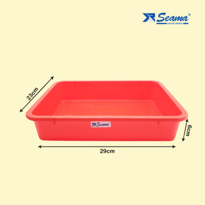 Arcader-2 Office Tray, Set of 2, Red