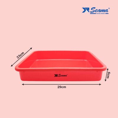 Arcader-3 Office Tray, Set of 2, Red
