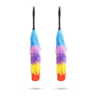 Colorful Feather Duster 4, Set 2, Microfiber Feather Duster