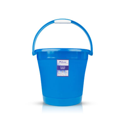 Glacier Bucket 13 Liter, Blue, Bath Essentials
