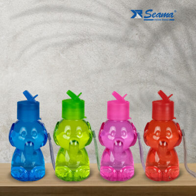 Seama Appu Plastic Sipper Bottle, Set of 2, Each 500ml, Multicolor