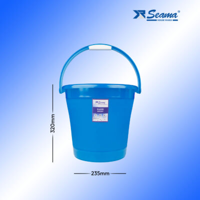 Glacier Bucket 18 Liter, Blue, Bath Essentials